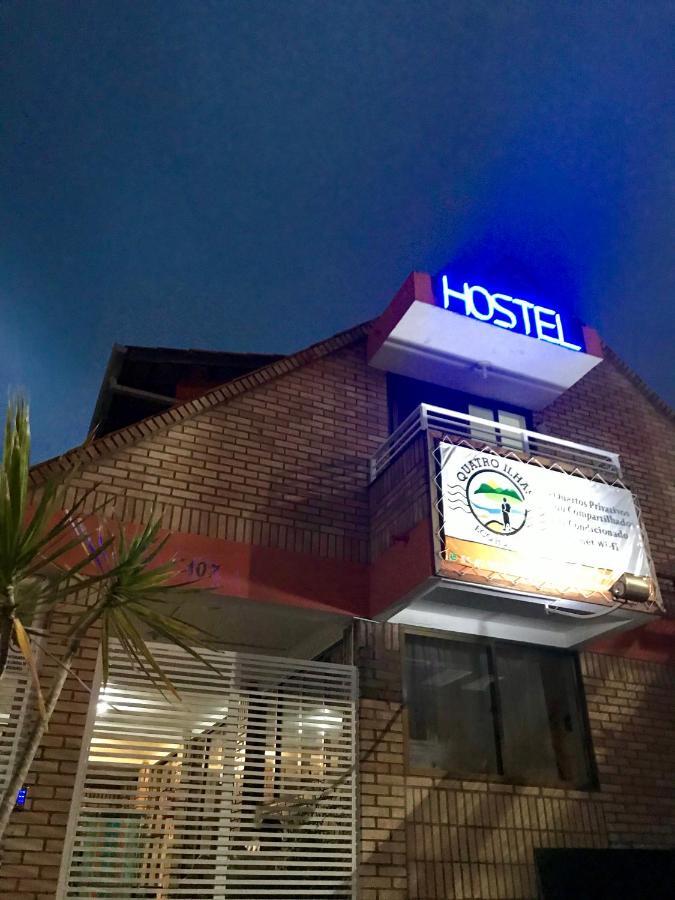 Quatro Ilhas Beach Hostel Bombinhas Ngoại thất bức ảnh